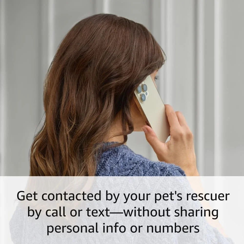 Placa Identificativa QR para Mascotas — Metal Resistente, Sin Cuotas ni Suscripción