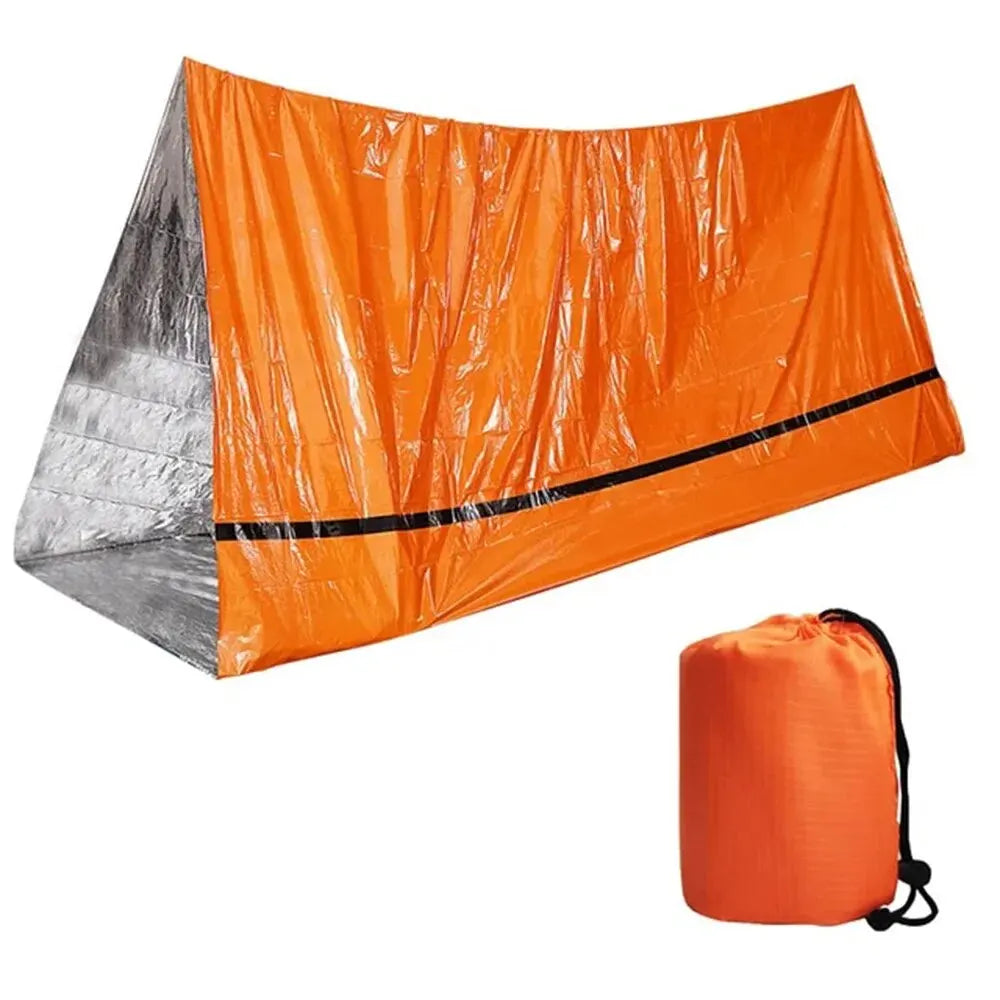 Saco Térmico de Emergencia Impermeable — Bivy Bag para Supervivencia, Camping y Evacuación