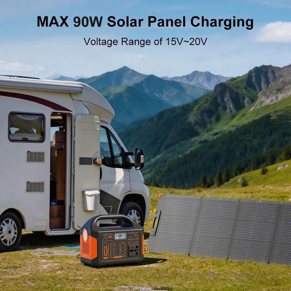 Gaiaray Power Station LiFePO4 — Generador Solar Portátil con Batería de Litio Hierro Fosfato