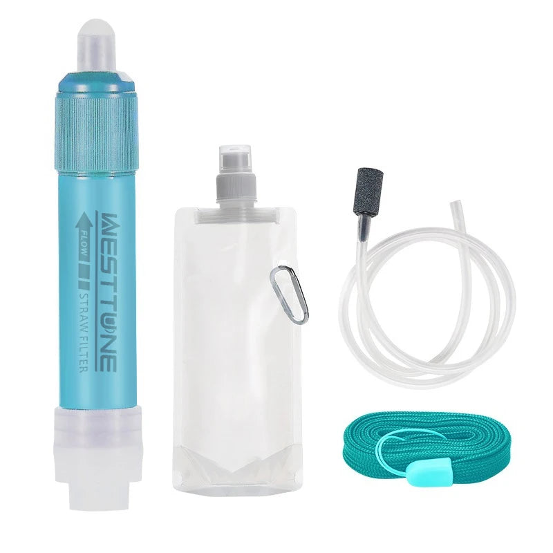 Sistema de Filtración de Agua Westtune — Purificador Outdoor con Bolsa Plegable 4.000 Litros